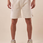 Bermuda Uomo in misto cotone sportivo. DM9221 LUNAR WHITE DATCH Uomo 