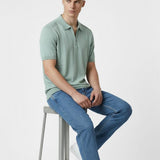 Polo Uomo 100% Cotone a Manica Corta con Mezza Zip  Stile Moderno e Comfort Naturale ME3211H TIMO HAMAKI-HO Uomo 