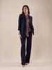 Complet tessuto crepe manica 3/4 donna.