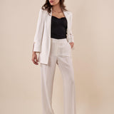 Giacca Donna blazer sfoderata elegante con dettagli raffinati. ROMI/3866 BIANCO ROMIHO 