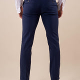 Pantalone da Uomo classico slim fit tasche all'americana. TM/NAP/D/7PANT AVION ITALIAN FORMAT 