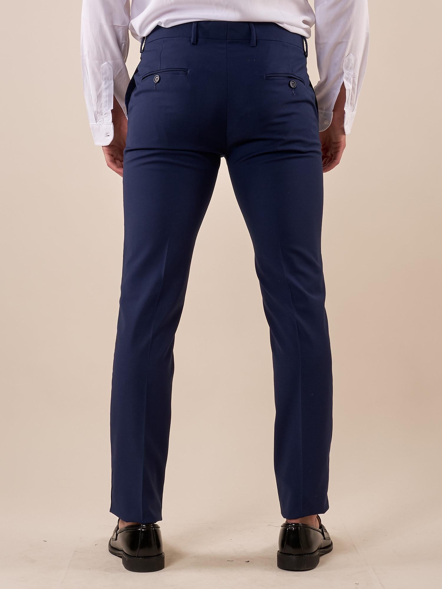 Pantalone da Uomo classico slim fit tasche all'americana. TM/NAP/D/7PANT AVION ITALIAN FORMAT 