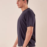 T-Shirt manica corta oversize jersey uomo. CON2906425 NAVY CONSENSO Uomo 