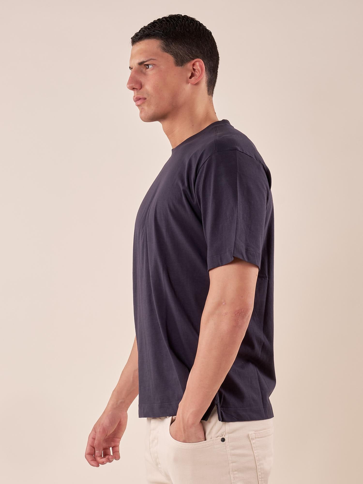 T-Shirt manica corta oversize jersey uomo. CON2906425 NAVY CONSENSO Uomo 
