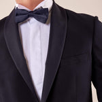 Abito smoking cerimonia elegante giacca monopetto uomo TM/NAPOLIPRS BLU ITALIAN FORMAT 