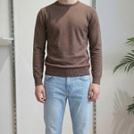 Maglia Uomo 100% Cotone a Manica Lunga  Comfort Naturale e Stile Versatile CON3700900 COCONUT CONSENSO Uomo 