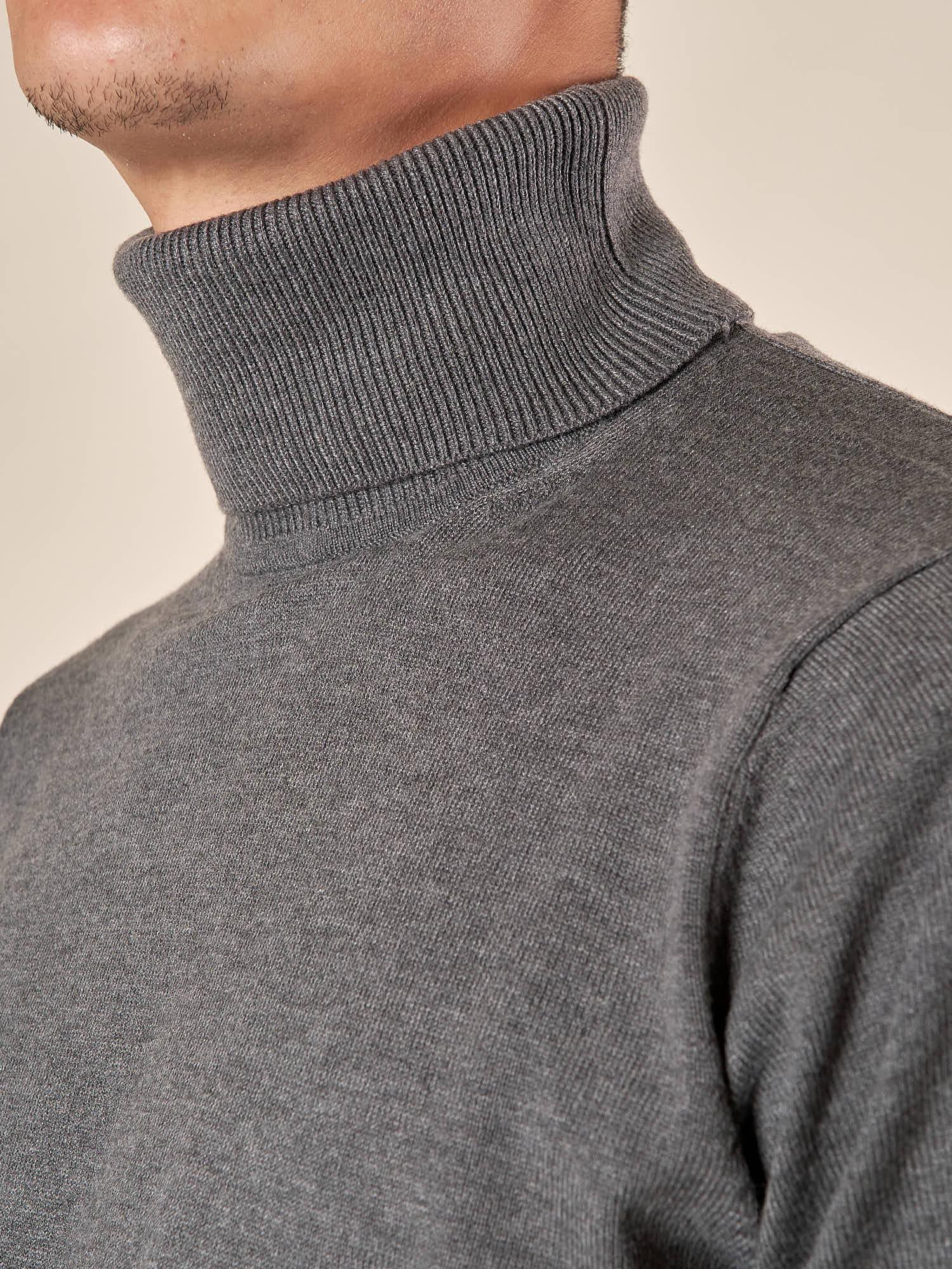 Dolcevita Uomo in Misto Lana. Calore, eleganza e versatilità invernale CON3012900 FUMO CONSENSO 