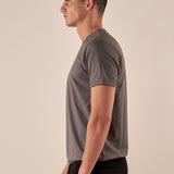 T-Shirt Uomo manica corta in tessuto tecnico traspirante ideale per sport e attività outdoor. M48952 MUSCHIO SUPERIOR VINTAGE 