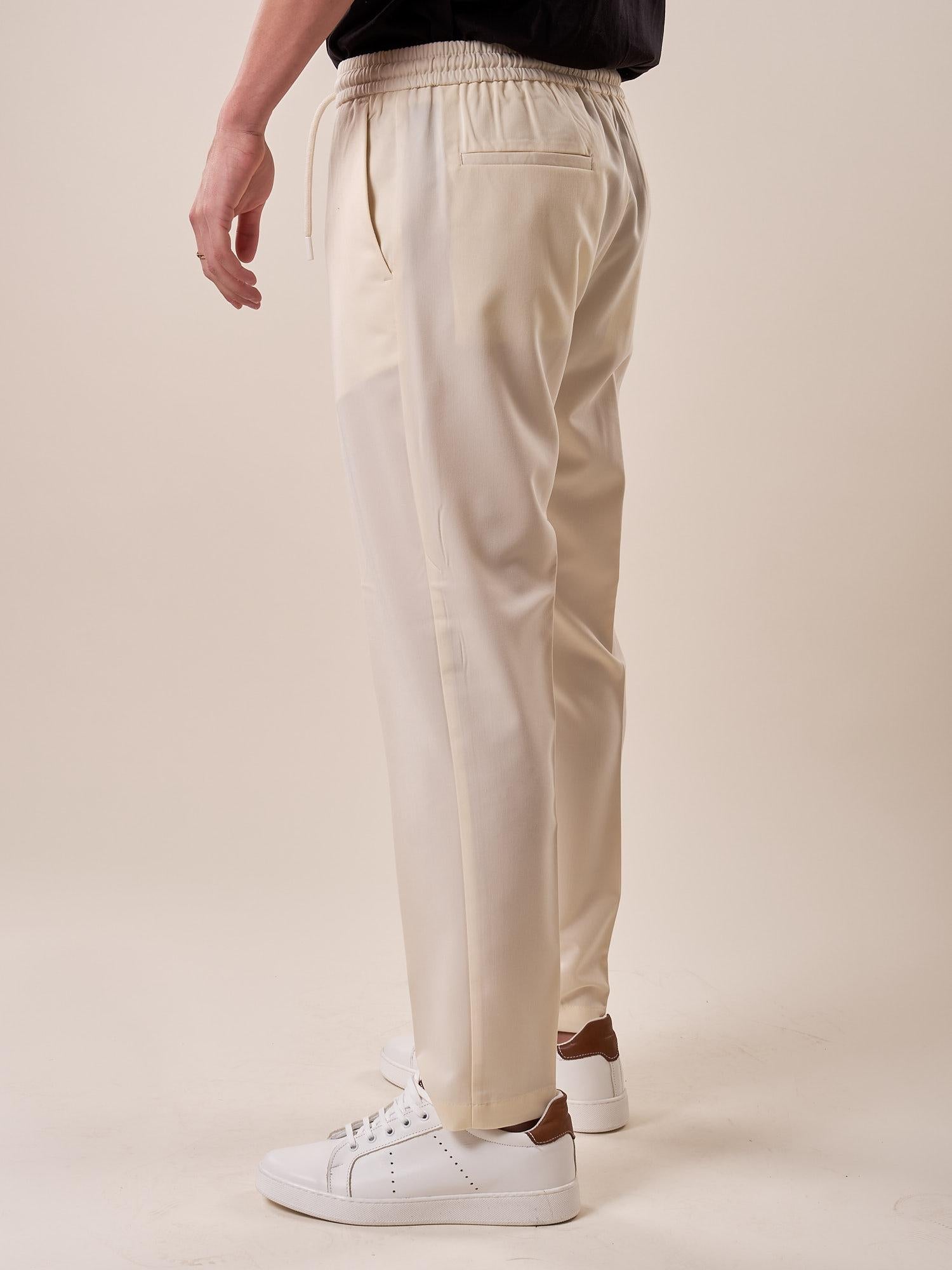 Pantalone slim fit modello pantalaccio. OC1S2S5P08 BURRO OVER-D 