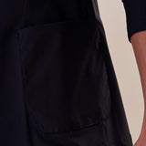 Giacca uomo tessuto tecnico stretch due bottoni tasca a toppe. OC1S2S5G01 BLU OVER-D 