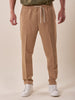 Slim fit trousers with a trouser style.