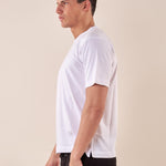 T-Shirt manica corta oversize jersey uomo. CON2906425 WHITE CONSENSO 