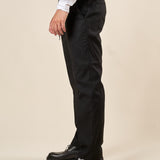 Pantalone da Uomo Regular Fit con Laccetto Tasche allAmericana, Passacinta ed Elastico Posteriore. PSI1803H NERO HAMAKI-HO 
