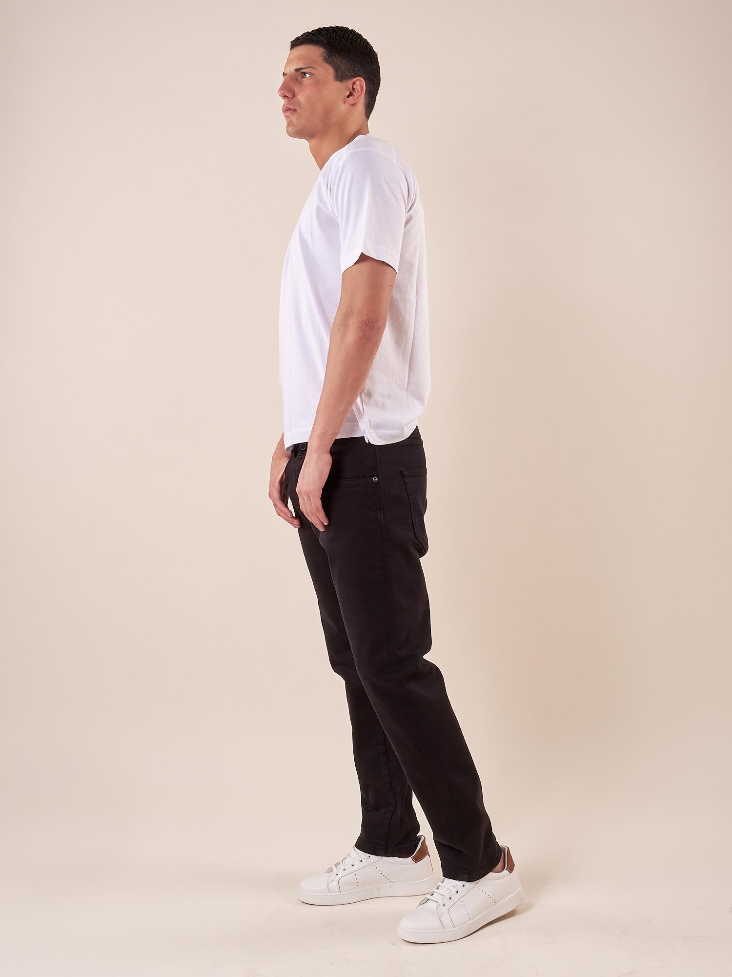 T-Shirt manica corta oversize jersey uomo. CON2906425 WHITE CONSENSO 