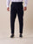 Pantalone doppio bottone tasca america con fibbie laterali uomo.