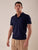 Polo manica corta viscosa crepe f.12 uomo. CON2158125 NAVY CONSENSO Uomo