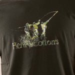 T-shirt Uomo manica corta in cotone 100% con logo stampato a contrasto TS616035 VERDE Henry Cotton's Uomo 