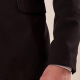 Abito uomo giacca 2 bott. tasche filetto con pattine. OC1S2S5A05 NERO OVER-D 