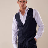 Gilet doppio petto GPE508 BLU BLACKSUNDAY 