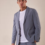 Giacca tessuto tecnico stretch no stiro uomo. GAE1596H AVION HAMAKI-HO 