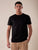 T-Shirt manica corta 100% cotone mercerizzato uomo. DM9302 NERO DATCH Uomo