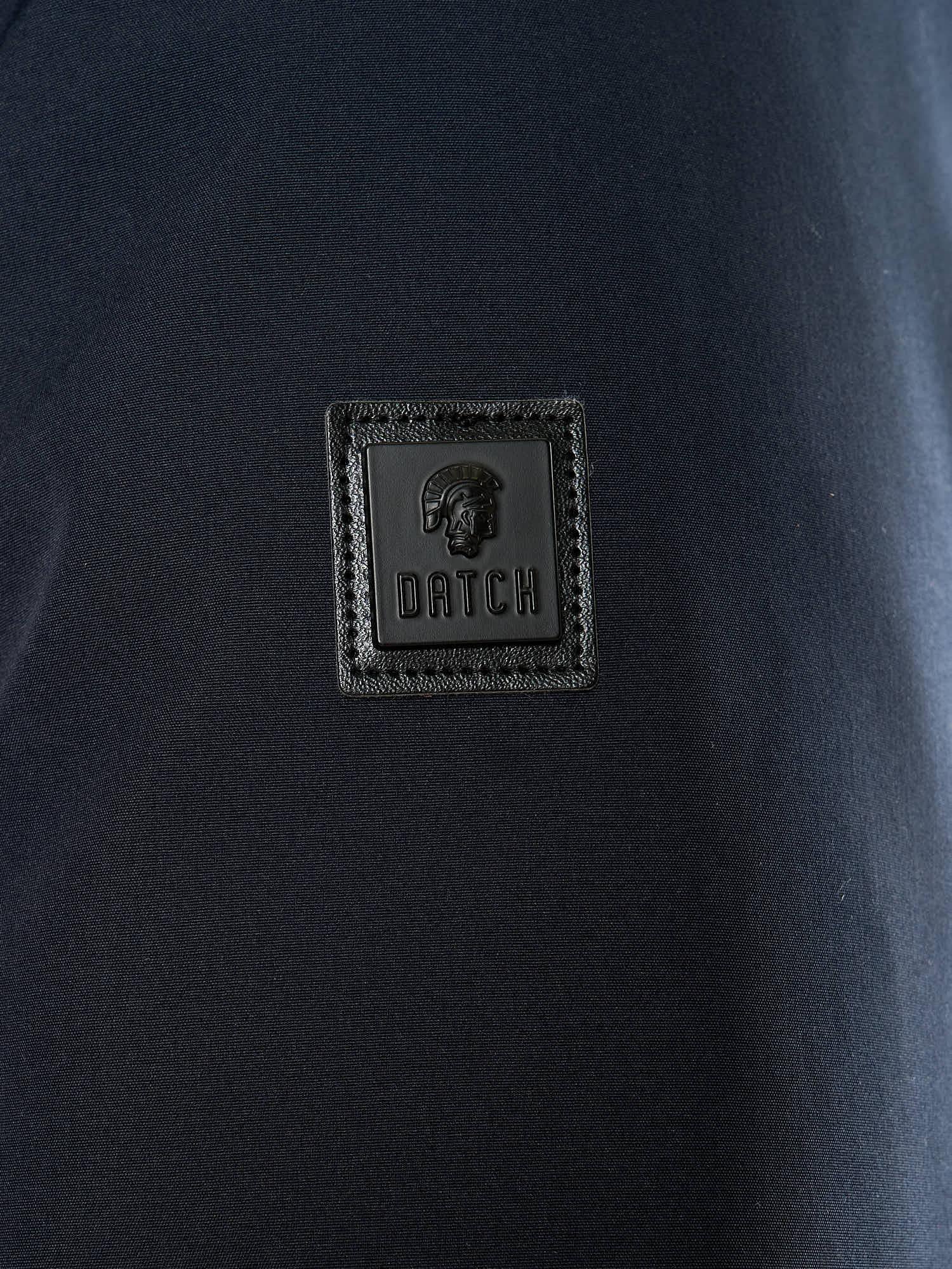 Giubbino Uomo Invernale Soft Shell con Cappuccio. Lunghezza Media. DM9623 BLU DATCH 