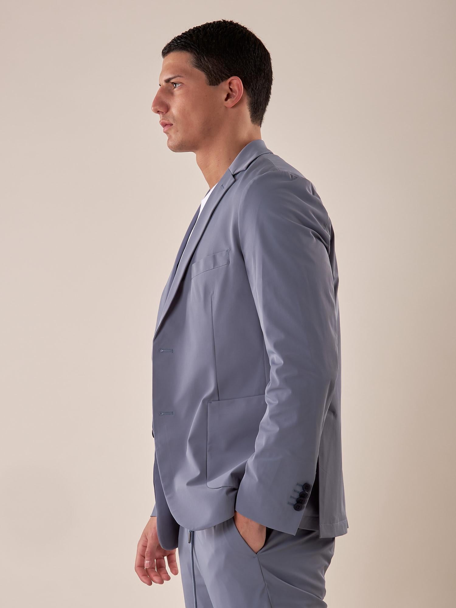 Giacca tessuto tecnico stretch no stiro uomo. GAE1596H AVION HAMAKI-HO 