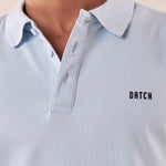 Polo manica corta cotone elasticizzato. DM1881 SKY BLUE DATCH 