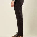 Pantalone Uomo in Cotone Elasticizzato Invernale con Tasche allAmericana. Comfort e Stile per la Stagione Fredda. PSI1781H NERO HAMAKI-HO 