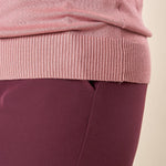 Dolcevita Donna Curvy in viscosa manica lunga basico ed essenziale. F712YBF02L CIPOLLA Lizalù 