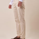 Pantalone chino slim fit con risvolto uomo. OE1S2S5P32 BURRO OVER-D Uomo 