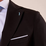 Abito uomo giacca 2 bott. tasche filetto con pattine. OC1S2S5A05 NERO OVER-D 