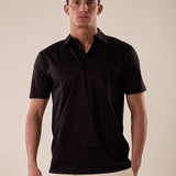 Polo manica corta 100% cotone mercerizzato uomo. OC1S2S5O01 NERO OVER-D 