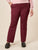 Pantalone Donna Curvy in Punto Milano  Modello Zampetta alla Caviglia con Tasca America.