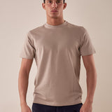 T-Shirt cotone piquet stretch manica corta uomo. CON2802425 SAND CONSENSO 