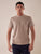 T-Shirt cotone piquet stretch manica corta uomo.