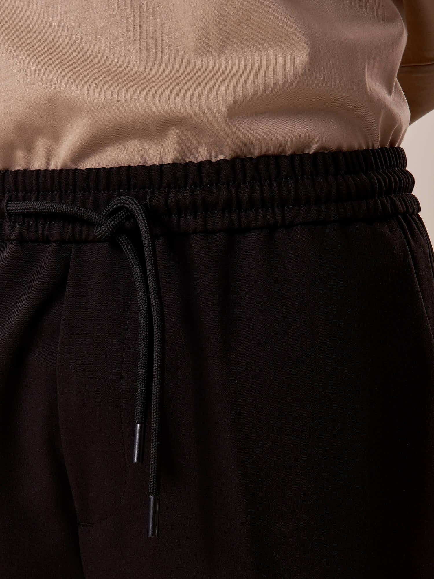 Pantalone slim fit modello pantalaccio. OC1S2S5P08 NERO OVER-D 
