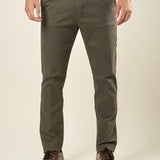 Pantalone Uomo in Cotone Elasticizzato Invernale con Tasche allAmericana. Comfort e Stile per la Stagione Fredda. PSI1781H VERDE HAMAKI-HO 