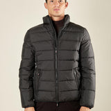 Giubbino Uomo Trapuntato. Protezione, Stile e Comfort per lInverno. DM8581 NERO DATCH 