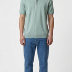 Polo Uomo 100% Cotone a Manica Corta con Mezza Zip  Stile Moderno e Comfort Naturale ME3211H TIMO HAMAKI-HO Uomo 