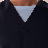 Gilet uomo abbottonatura nascosta. OE1S2S5I01 BLU OVER-D 