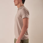Polo manica corta collo derby piquet stretch uomo. CON2804425 SAND CONSENSO 