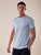 T-Shirt manica corta 100% cotone mercerizzato uomo. DM9302 SKY BLUE DATCH Uomo