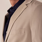 Giacca tessuto tecnico stretch no stiro uomo. GAE1596H BEIGE HAMAKI-HO Uomo 