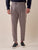 Pantalone doppio bottone tasca america con fibbie laterali uomo.