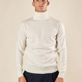 Dolcevita Uomo in Misto Lana. Calore, eleganza e versatilità invernale CON3012900 ECRU CONSENSO 