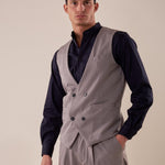 Gilet doppio petto uomo. GPE508 GRIGIO BLACKSUNDAY Uomo 