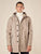 Parka Uomo con Cappuccio e Tasche con Pattine.