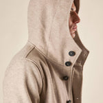 Parka Uomo con Cappuccio e Tasche con Pattine. CP14H BEIGE HAMAKI-HO 