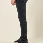 Pantalone Uomo Invernale in Velluto 1000 Righe. Eleganza Classica e Comfort Moderno. M49436 BLU GUY 